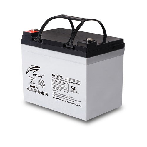 Ritar EV12-33 (RA12-33EV) Deep Cycle Battery