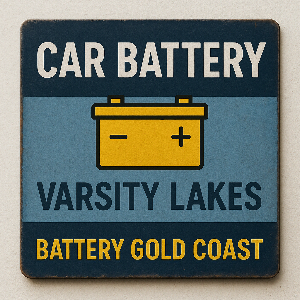 Car Battery Near Varsity Lakes (Robina, Burleigh, Miami & Nearby Suburbs)