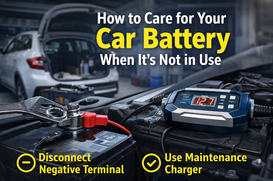 How to Maintain Your Car Battery When Not in Use | Gold Coast Tips