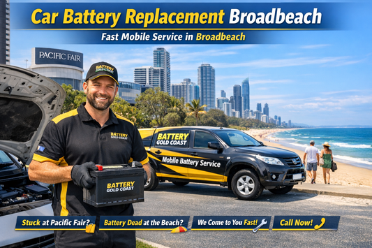 Car Battery Replacement Broadbeach – Fast Mobile Battery Service in Broadbeach