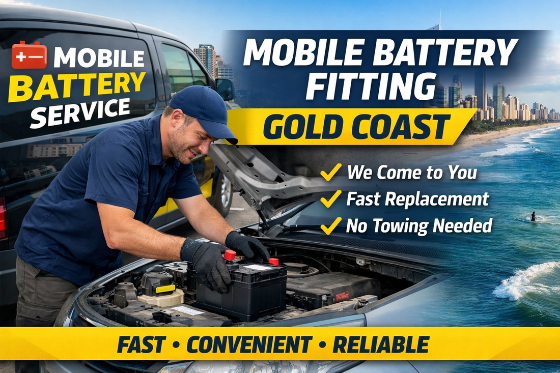 Don’t Get Stuck: Our Mobile Battery Fitting on the Gold Coast Explained