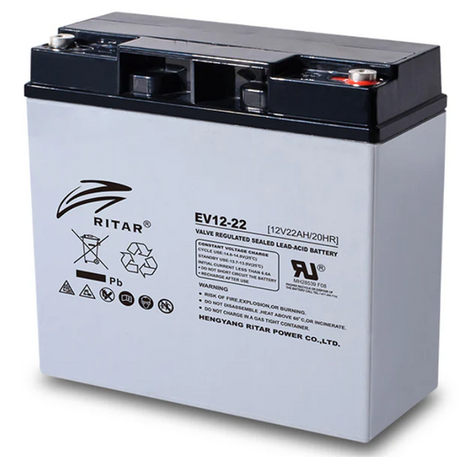Ritar EV12-22 (RT12220EV) Deep Cycle Battery
