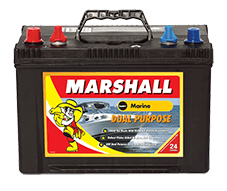 Marshall Stowaway MSDP24 Marine Dual Purpose Battery